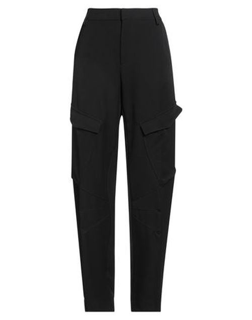 Woman Pants Black Size 27 Polyester, Viscose, Elastane