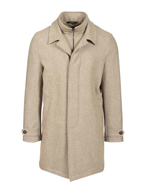 Easy Morning Coat In Carded Flannel