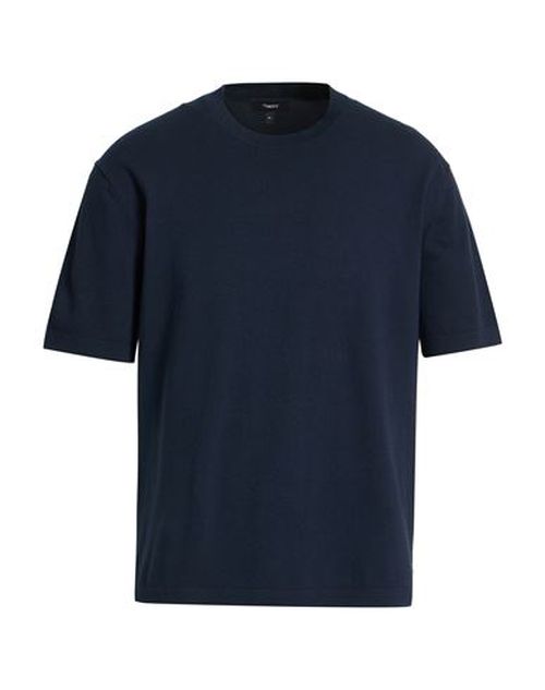 Man Sweater Midnight blue Size M Cotton, Polyester