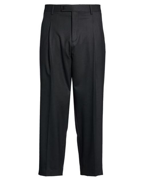 Man Pants Black Size 28 Virgin Wool, Elastane