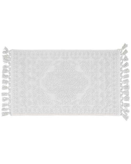 Nellore Fringe Cotton Bath Rug