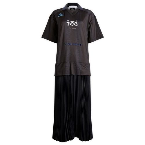Women's TOGA x Umbro Game Shirt Dress in Black