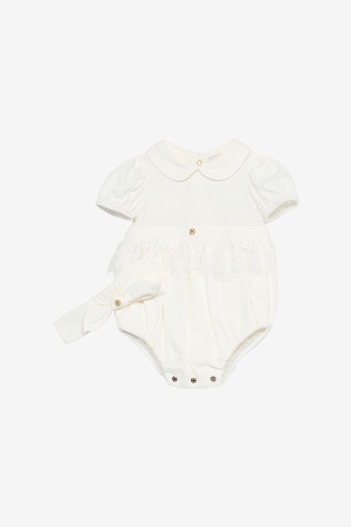 Bodysuit And Headband Set -  New Born (1