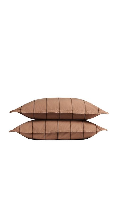 Parachute pillow percale sham set en color rojo STANDARD tambiÃ©n en