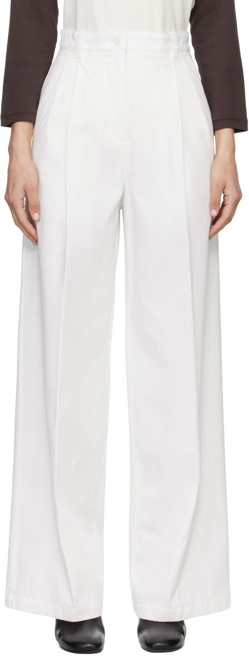 White Ginny Trousers