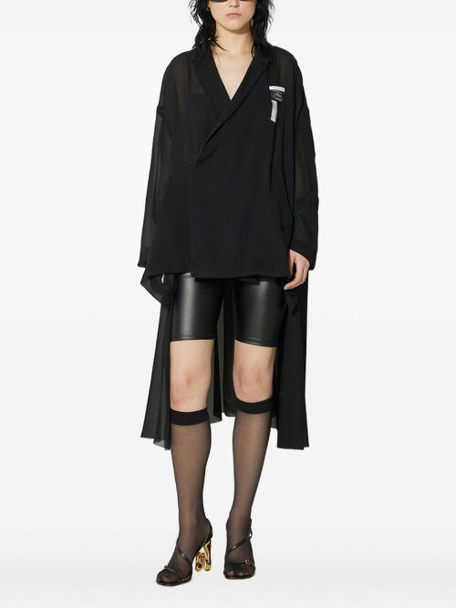 Asymmetrical top - Black