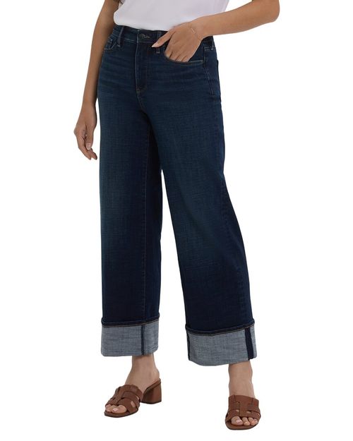 Teresa Moulin Blue Wide Leg Jean