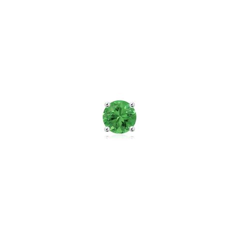 Angara 0.31 CTW Basket-Set Round Tsavorite Stud in Platinum
