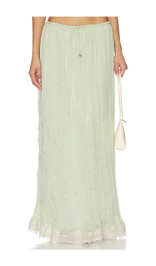 Sabina Musayev Ambroz Skirt in Green. - S also in XS, M