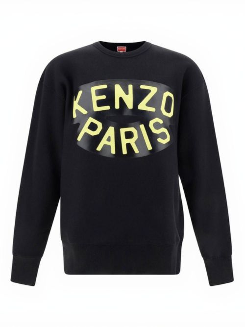 Kenzo Paris arge ogo Black Sweatshirt - Black