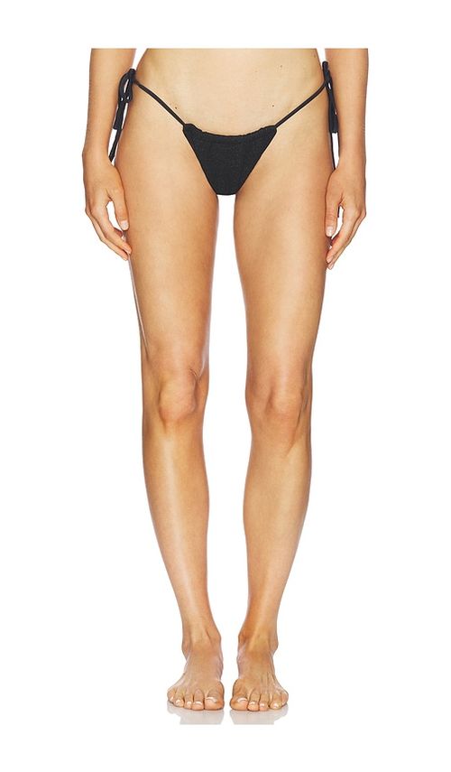 ASTA RESORT Lio Bikini Bottom in Black. - M also in L, S