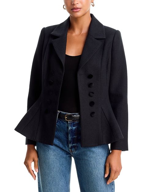 Peplum Slim Fit Blazer - Exclusive