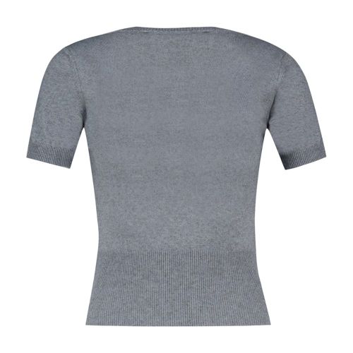 Cotton Knit T-Shirt — Gray
