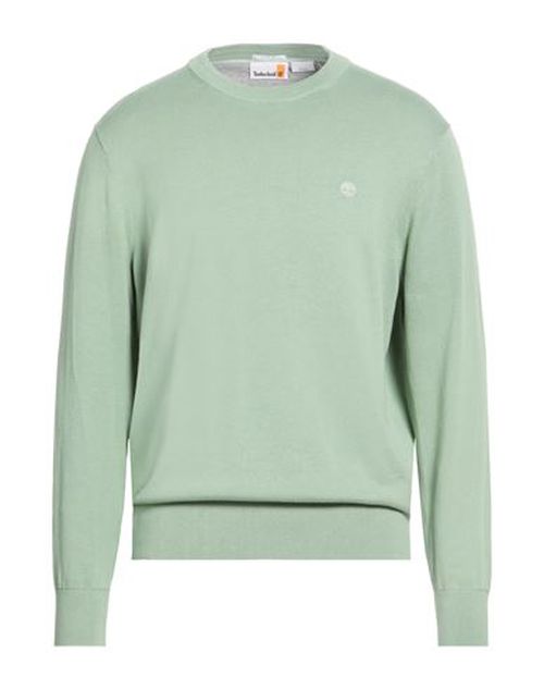 Man Sweater Sage green Size XXL Cotton