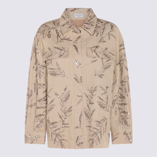Beige Cotton Shirt