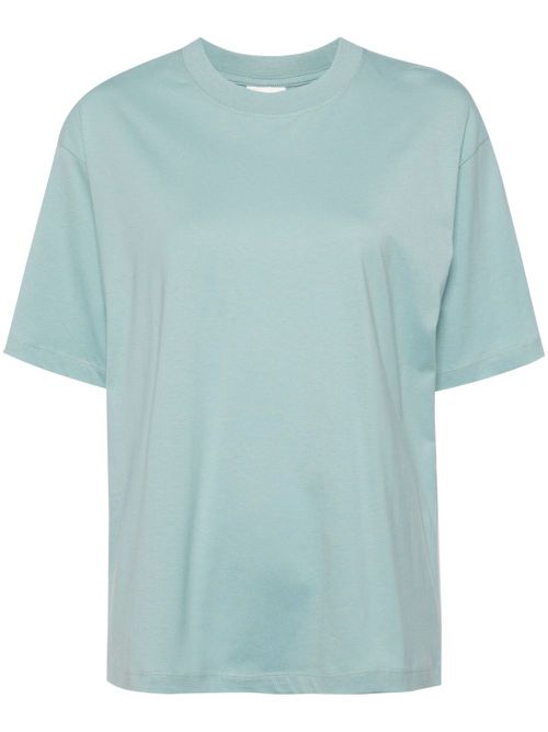 Logo-print organic cotton T-shirt - Blue