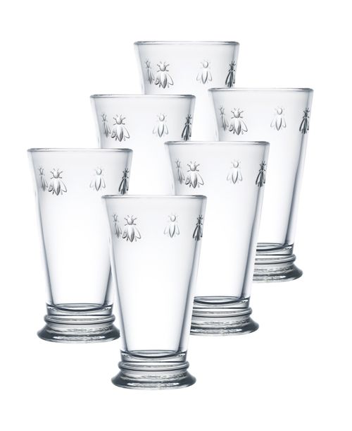 Napoleon Bee 6-Pc. Large Highball Glasses