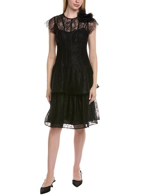Cap Sleeve Mini Dress