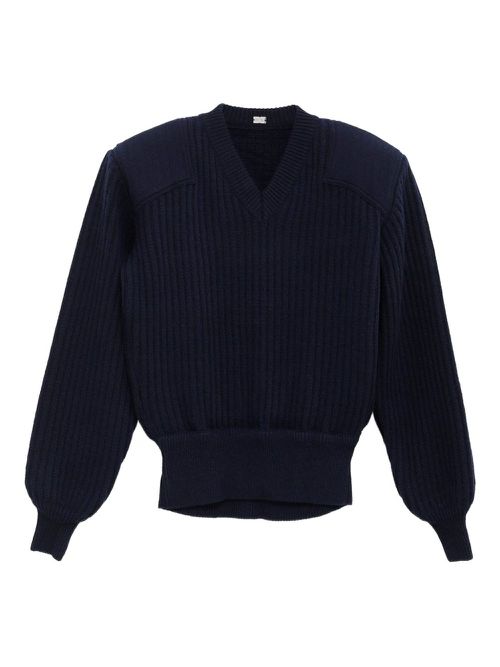 ALL IN ribbed jumper - Blue
