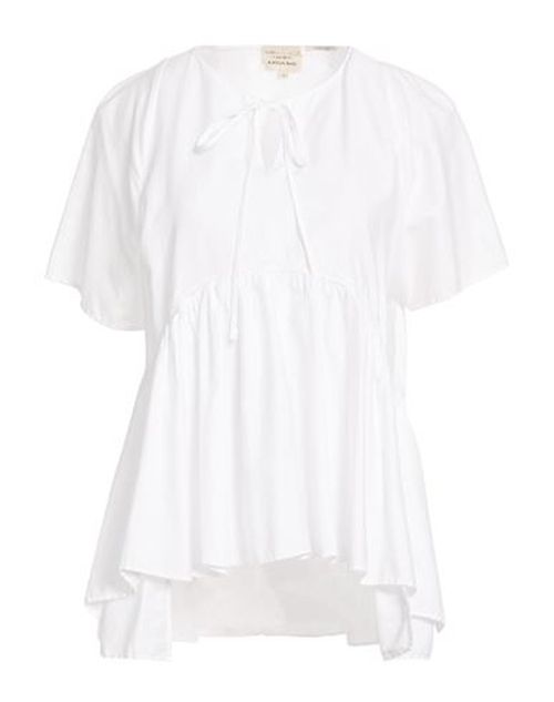 Woman Top White Size 6 Cotton