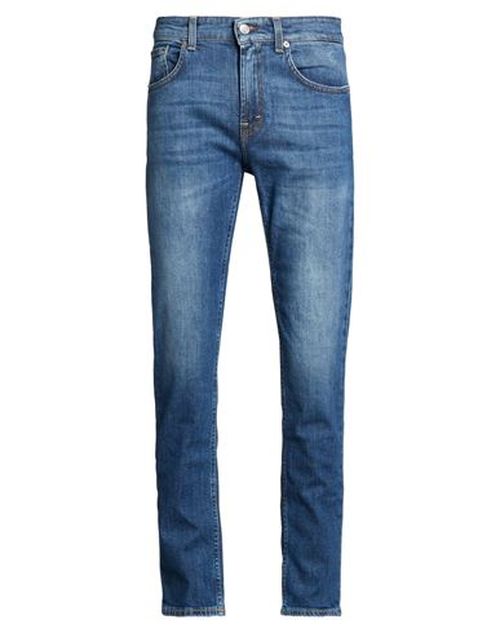 Man Jeans Blue Size 30 Organic cotton, Rubber