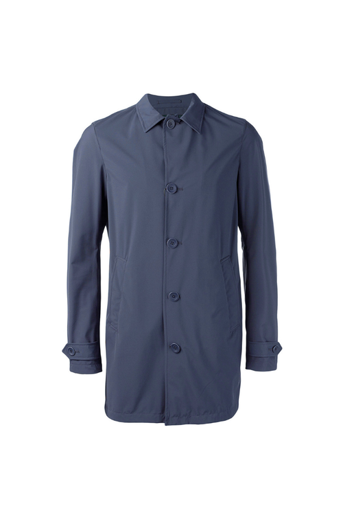 Nylon Coat — Navy
