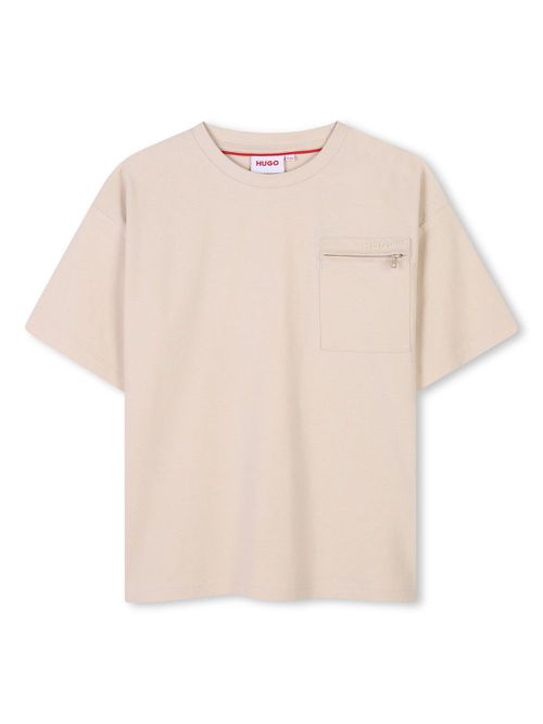 Cotton T-shirt - Neutrals