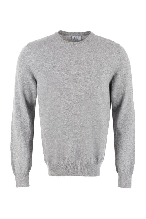The (alphabet) Rib-Trim Cashmere Sweater