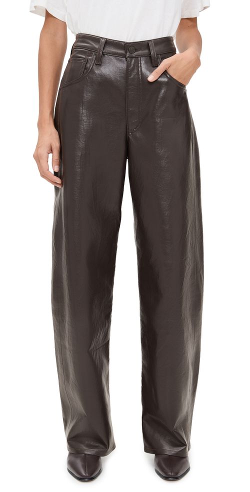 Ayla Baggy Pants Chocolate