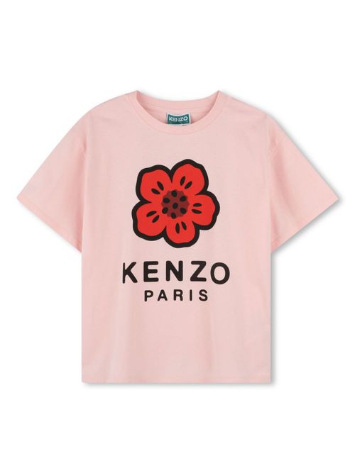 Boke Flower T-shirt - Pink