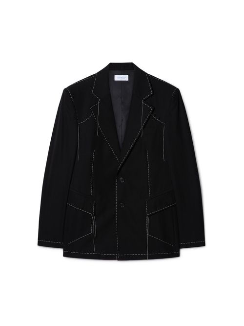 Black 00 Wool Blazer