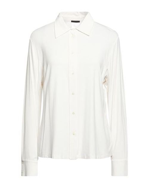Woman Shirt White Size 10 Viscose, Elastane