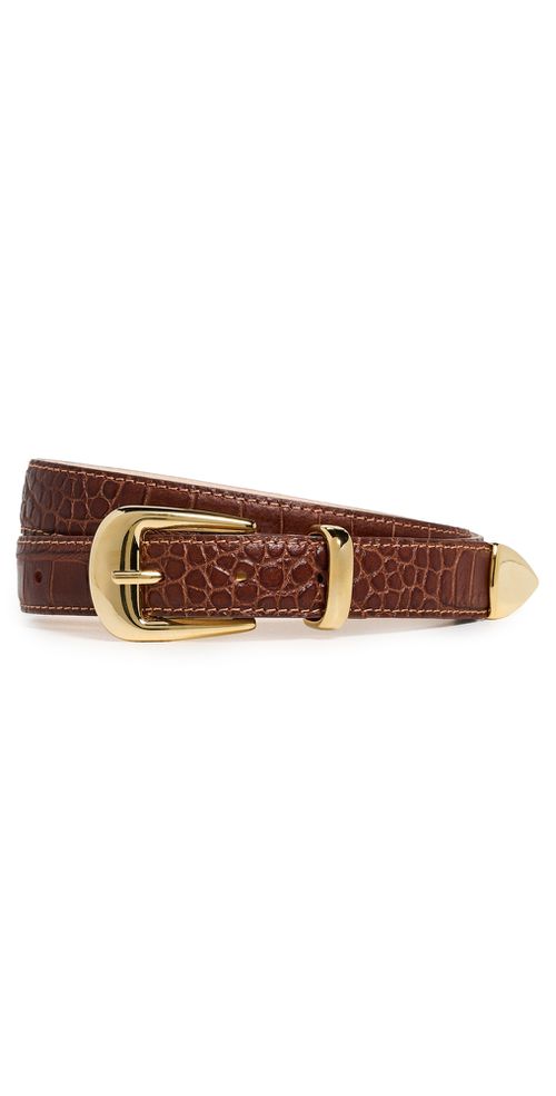 No.16 Leather Belt Umber