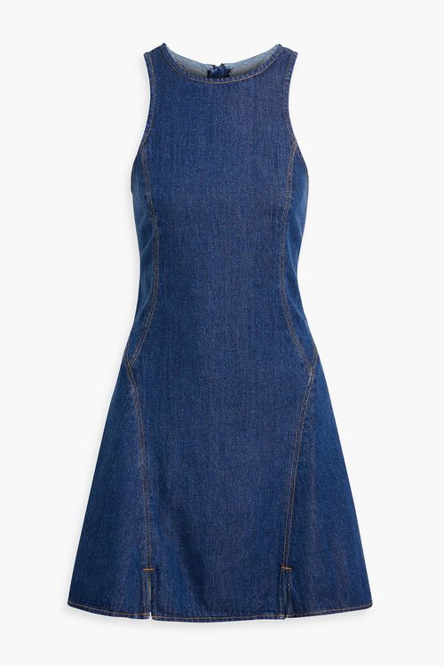 Denim mini dress - Blue - M