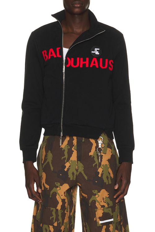 Spencer Badu Baduhaus Split Zip in Black - Black. L also in M, XL/1X