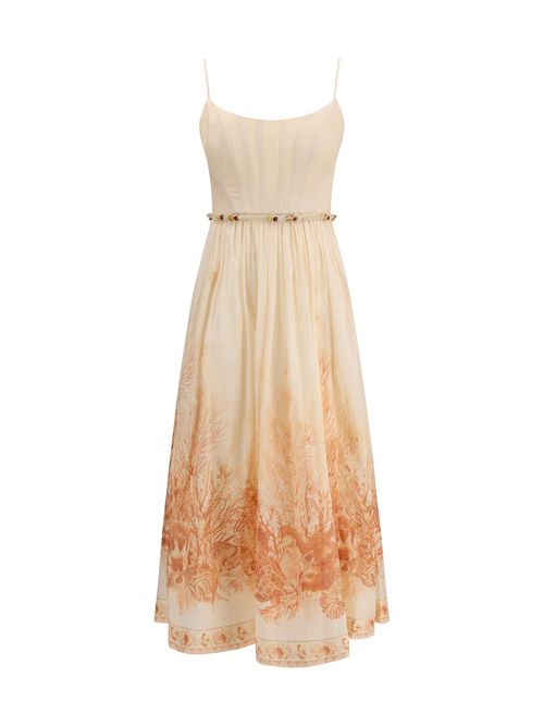 Wanderlust Corset Dress — Beige