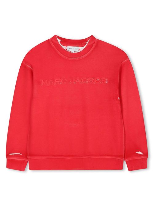 Kids Red Logo Sweatshirt