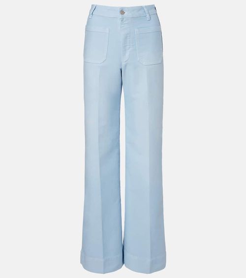 Alina mid-rise wide-leg jeans