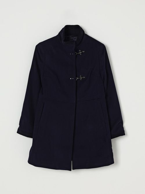 Coat Kids color Blue