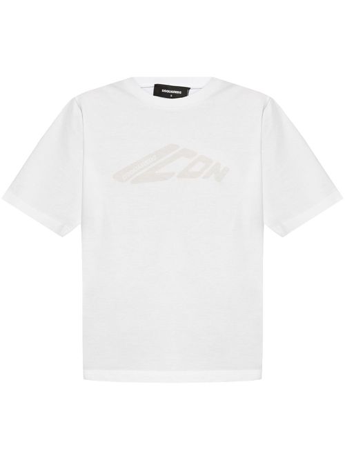 Icon-motif T-shirt - White