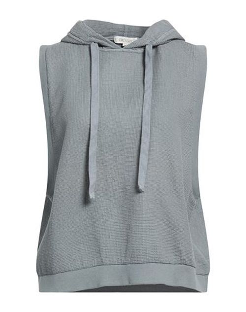 Woman Sweatshirt Grey Size M Cotton