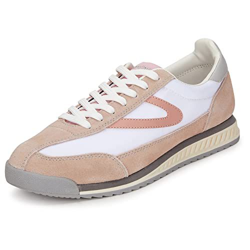 TRETORN womens Women's Lace-up Rawlins Sneakers Women Lace Up Casual Tennis Shoes with Classic Vintage Style