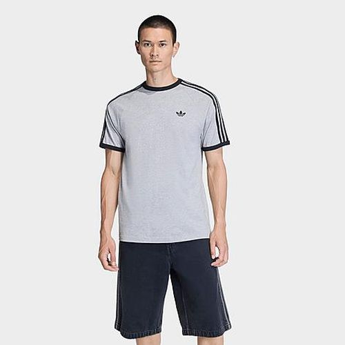 Men's Originals adicolor Sport 3-Stripes T-Shirt in Medium Grey Heather