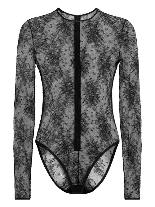 Embroidered Bodysuit