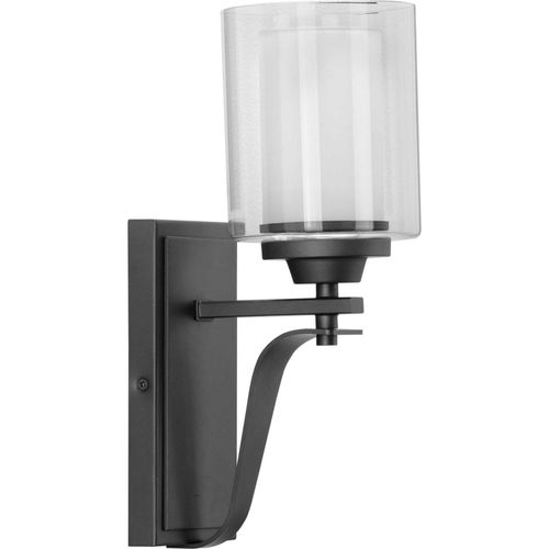 Graphite One Light Wall Bracket from the Kene Collection