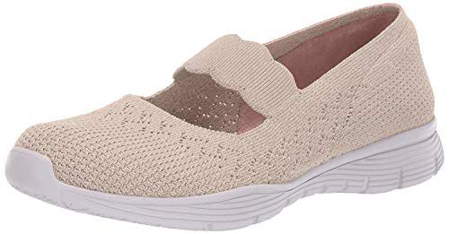 Skechers Women's Seager-Power Hitter-Engineered Knit Mary Jane Flat