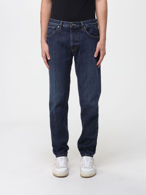Pants Men color Blue