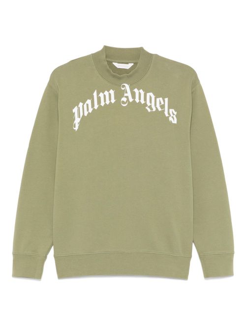 Logo-print sweatshirt - Green