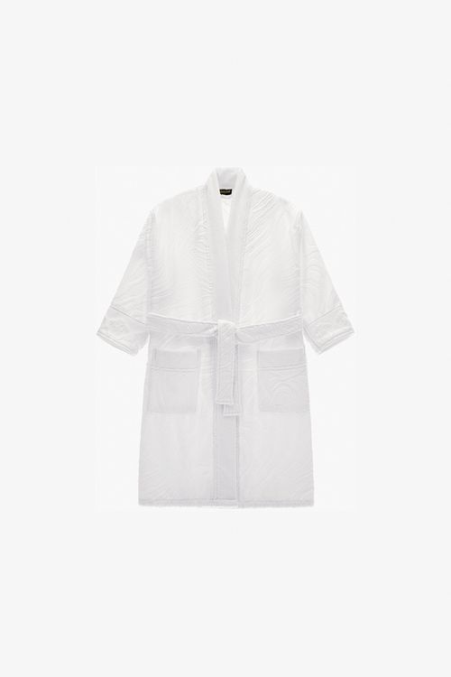 Crystal Snakes Terry Cotton Bathrobe.