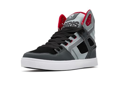 Osiris Men's Clone Black/Grey/Red